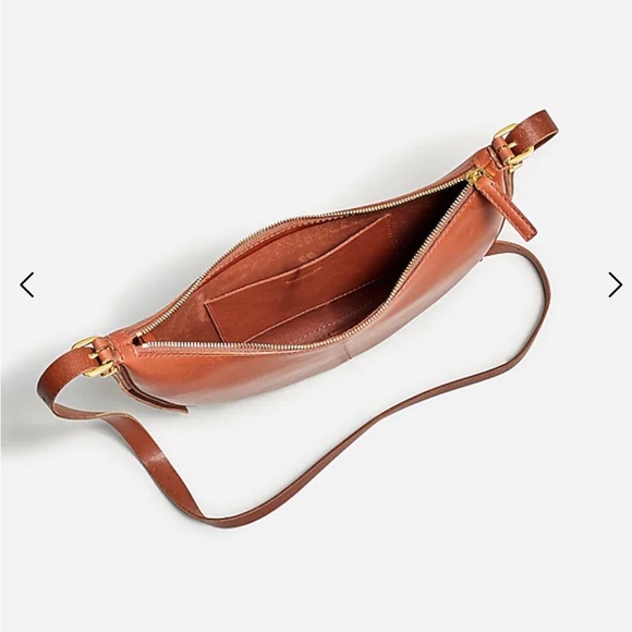 The Essential Convertible Top Handle Crossbody Mini Bag, Warm Cinnamon NWOT - Picture 6 of 9